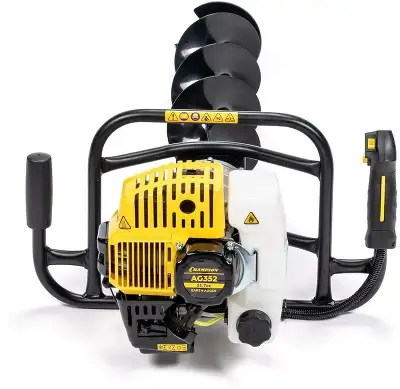 Мотобур Champion AG352 профес. 2-х такт. 1400Вт 1.9л.с. 51.7см3 8700об/мин