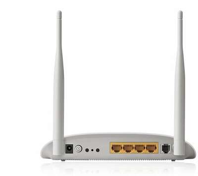 Роутер беспроводной TP-Link TD-W8961N N300 10/100BASE-TX/ADSL белый