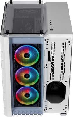 Корпус Corsair Crystal, белый, ATX, Без БП (CC-9011169-WW)