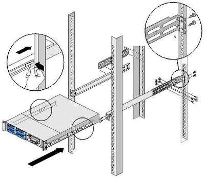 Монтажный комплект Chenbro SLIDE RAIL,599mm, toolless 84H314610-003 Rev.A00 (Rev.B00 c 2022 года)- для корпусов RM146, RM247 {6} (532894)