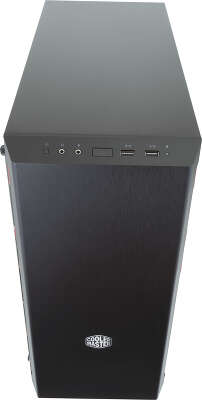 Корпус Cooler Master MasterBox MB600L, черный/красный, ATX, Без БП (MCB-B600L-KANN-S00)