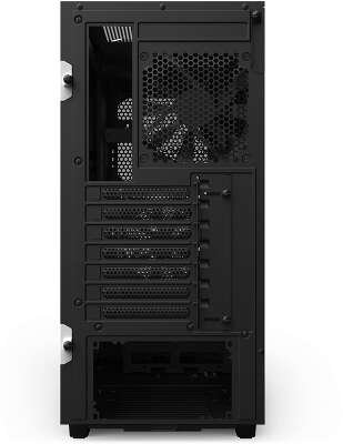 Корпус NZXT H510 Flow, белый/черный, ATX, Без БП (CA-H52FW-01)