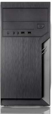 Корпус FoxLine Case Foxline FL-702 |FL-702-FZ450| , mATX, 1x5.25EXT, 1x3.5EXT, 2x3.5INT, 2xUSB2.0, HDA, w/o FAN, |FL-702-FZ450| w/450W ATX PSU, w/1.2m EU pwr cord, (970597)