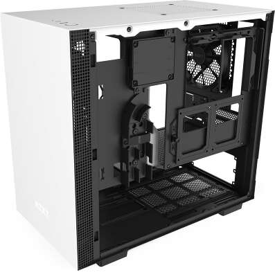Корпус NZXT H210i, белый/черный, mini-ITX, Без БП (CA-H210i-W1)