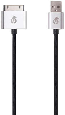 Кабель uBear USB to 30-pin, 1.0 м, Black [DC02BL01-I4]