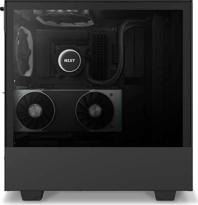 Корпус NZXT H510 Elite Black, черный, ATX, Без БП (CA-H510E-B1)