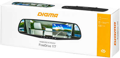 Видеорегистратор Digma FreeDrive 117 черный 1Mpix 1080x1920 1080p 150гр. GP2247