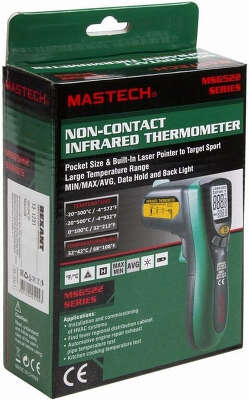 Пирометр Mastech MS6522B зеленый/черный (13-1231)