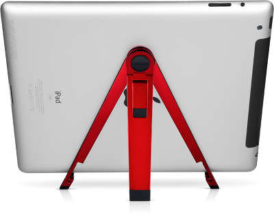 Стальная подставка TwelveSouth Compass для iPad, красная [12-1108]