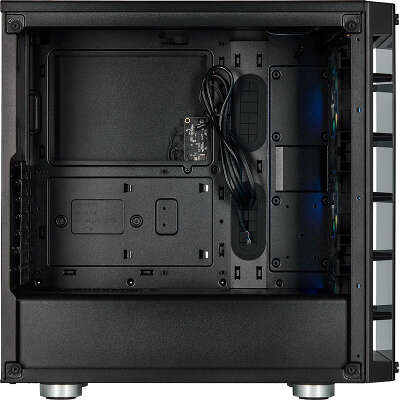 Корпус Corsair iCUE 465X RGB, черный, ATX, Без БП (CC-9011188-WW)