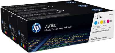 Картридж HP 131A лазерный набор 3 цвета (1800 стр)