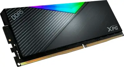 Память DDR5 2x32GB 6000MHz A-Data AX5U6000C3032G-DCLARBK XPG Lancer RGB RTL Gaming PC5-48000 CL30 DIMM 288-pin 1.35В kit dual rank с радиатором Ret
