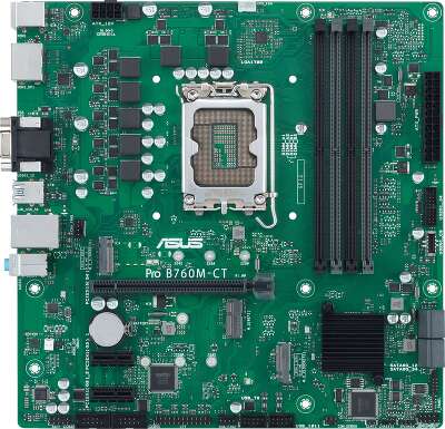 Материнская плата mATX LGA1700 ASUS PRO B760M-CT-CSM