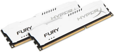 Набор памяти DDR-III DIMM 2*8192Mb DDR1600 Kingston HyperX Fury White [HX316C10FWK2/16]