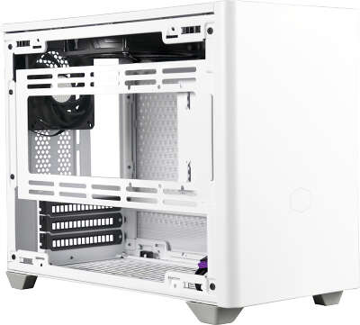 Корпус Cooler Master MasterBox NR200, белый, mini-ITX, Без БП (MCB-NR200-WNNN-S00)