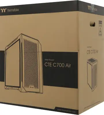 Корпус Thermaltake CTE C700 Air белый без БП ATX 12x120mm 8x140mm 2x200mm 2xUSB3.0 audio bott PSU