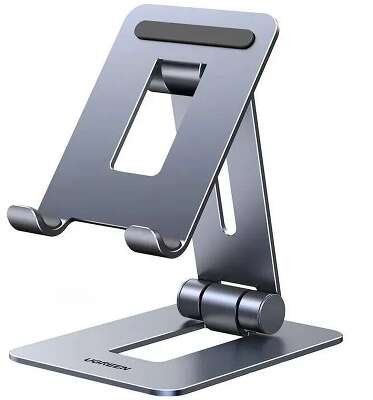 Подставка для телефонов Ugreen LP678 (15608) Foldable Multi-Angle Phone Stand With Height Adjustable серый