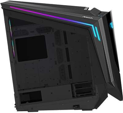 Корпус Gigabyte AORUS C700 Glass FullTower, E-ATX, USB-C x1, USB3.0 X4, HDMI x1, Audio I/O, Black, TG