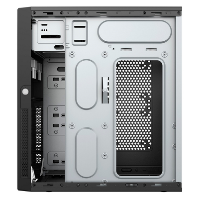 Корпус MidiTower Powerman DA812 Black PM-500ATX-F 2*USB 2.0+2*USB 3.0 Audio ATX
