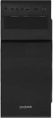 Корпус Digma DC-ATX101-U2, черный, ATX, Без БП (DC-ATX101-U2)