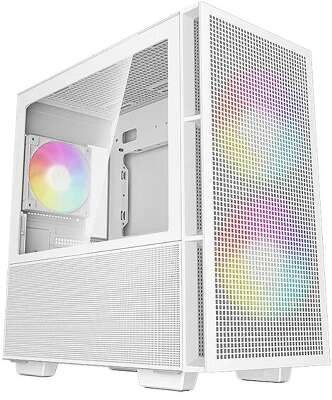 Корпус Deepcool CH360, белый, mATX, без БП (R-CH360-WHAPE3-G-1)