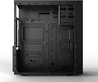 Корпус CBR E185, черный, ATX, 450W (PCC-ATX-E185-USB31-USB22-450W)