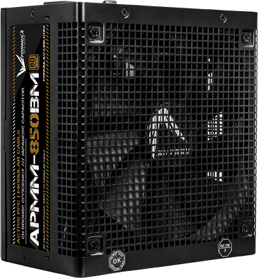 Блок питания Formula V Line APMM-850BM, 850W, ATX3.1/PCIe5.1, APFC, 80+ Bronze, 12cm Fan, Full Modular