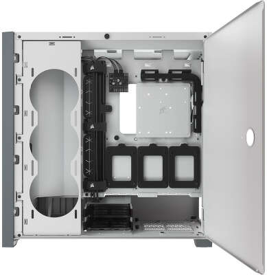 Корпус Corsair 5000D, белый, ATX, Без БП (CC-9011209-WW)