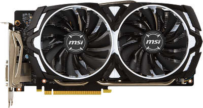 Видеокарта MSI PCI-E GTX 1060 ARMOR 6G OCV1 nVidia GeForce GTX1060 6144Mb GDDR5