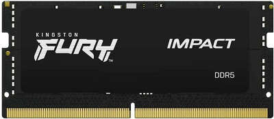 Память KINGSTON DDR5 SO-DIMM 16Gb FURY (PC38400, 4800MHz, CL38, 1.1V) (KF548S38IB-16)
