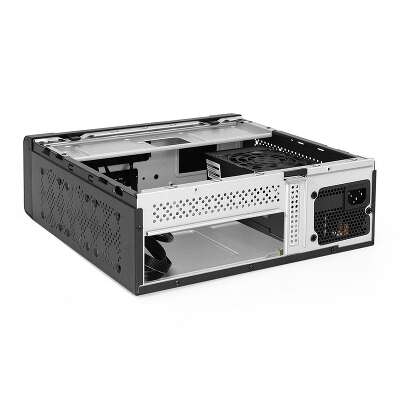 Корпус ExeGate FL-102-TPS400, черный, Mini-ITX, 400W (EX294021RUS)