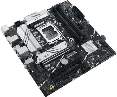 ASUS PRIME B760M-A-CSM (Socket 1700, mATX, 4xDDR5(128GB), 2xDP/HDMI, 3xPCIe 4.0x16, 4xSATA 6Gb/s,  2*M2,  2,5xLAN,  2xUSB 3.1, 4xUSB 2.0, 1xPS/2)