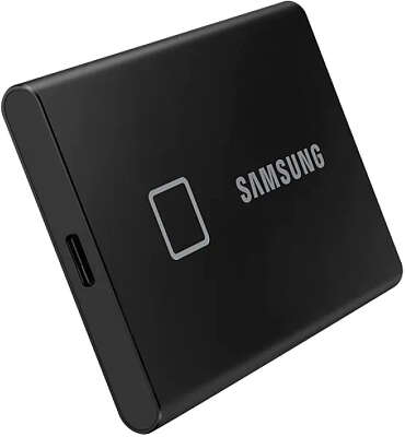 Внешний SSD Samsung 1Tb T7 Touch 1.8" USB 3.2/Type-C, черный (MU-PC1T0K/WW)