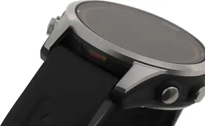 Смарт-часы Garmin Fenix 7S Pro 30.4мм 1.2" transflective корп.серебристый рем.графитовый (010-02776-00)