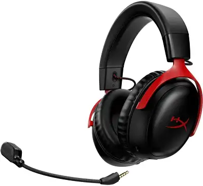 Игровая гарнитура беспроводная HyperX Cloud III Black Red 77Z46AA