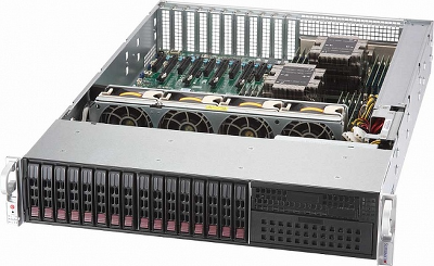 Сервер Supermicro SuperServer 2U 2029P-TXRT 2x6238R/ 12x8Gb/ 2xSeagate 2.5" 2.4TB/2x 100GbE 623106AN-CDAT/7x AOC-STG-i4S/1x AOC-SGP-i4/AOC-S3008L-L8E/SFT-OOB-LIC