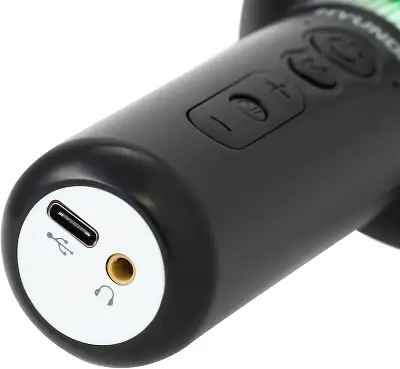 Микрофон беспроводной Hyundai H-MIC101 черный