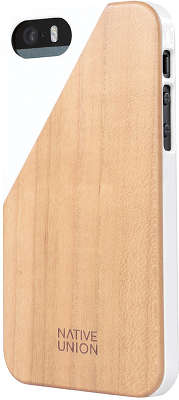 Чехол для iPhone 6/6S Native Union CLIC Wooden, белое дерево [CLIC-WHT-WD-6]