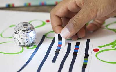 Робот Ozobot Evo, продвинутый набор, белый [OZO-070601-01]