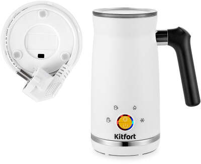 Капучинатор Kitfort КТ-7163 стационар. 300мл белый