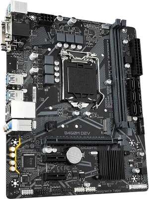 Материнская плата mATX LGA1200 GIGABYTE B460M D2V