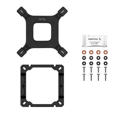 Кулер для процессора DEEPCOOL AG500 BK ARGB V2 LGA1700/1200/115X/AM5/AM4 (12шт/кор, TDP 240W, PWM, ARGB Fan 120mm, 5 тепл. трубок) RET