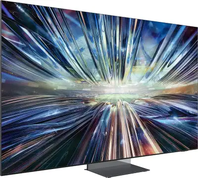 Телевизор QLED Samsung 85" QE85QN900DUXRU Series 9 черный графит 8K Ultra HD 120Hz DVB-T2 DVB-C DVB-S2 USB WiFi Smart TV (RUS)