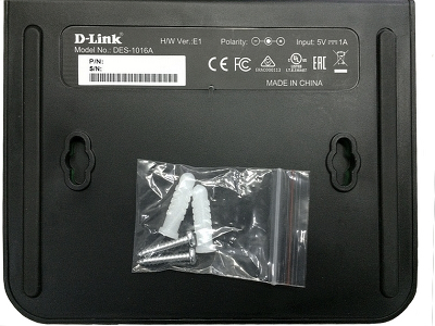 Коммутатор D-Link Неуправляемый коммутатор, 16x100Base-TX, корпус пластик