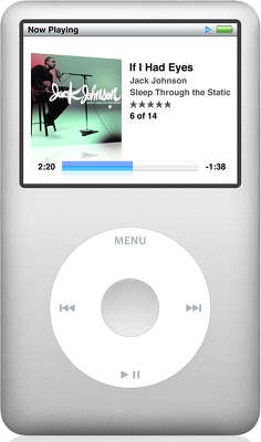 Медиаплеер Apple iPod classic [MC293QB/A] 160 GB silver
