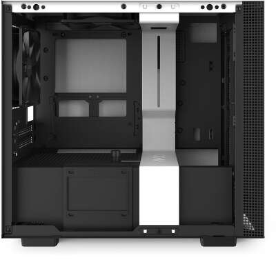 Корпус NZXT H210i, белый/черный, mini-ITX, Без БП (CA-H210i-W1)