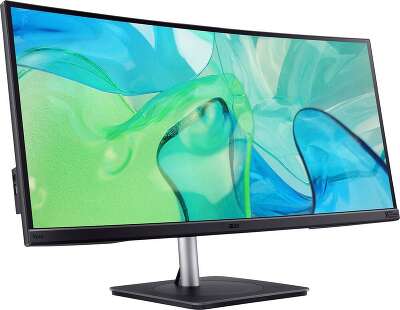 Монитор Acer 34'' CB343CURbemiiphuzx 3800R, 21:9, IPS, UWQHD, 4ms, 300cd, 60Hz, HDMI, DP, USB, USB-C, LAN, SPK, HAS