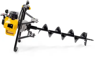 Мотобур Champion AG364 профес. 2-х такт. 2200Вт 3л.с. 64см3 8700об/мин