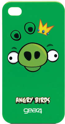 Чехол Gear4 Case Angry Birds Green Pig для iPhone 4/4S [ICAB403]