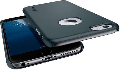 Чехол Spigen SGP Thin Fit A для iPhone 6 Plus/6S Plus, Metal Slate [SGP10887]